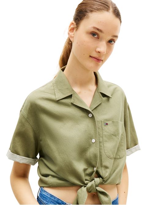 DW0DW22210L9P VERDE Tommy Jeans | DW0DW22210L9P VERDE